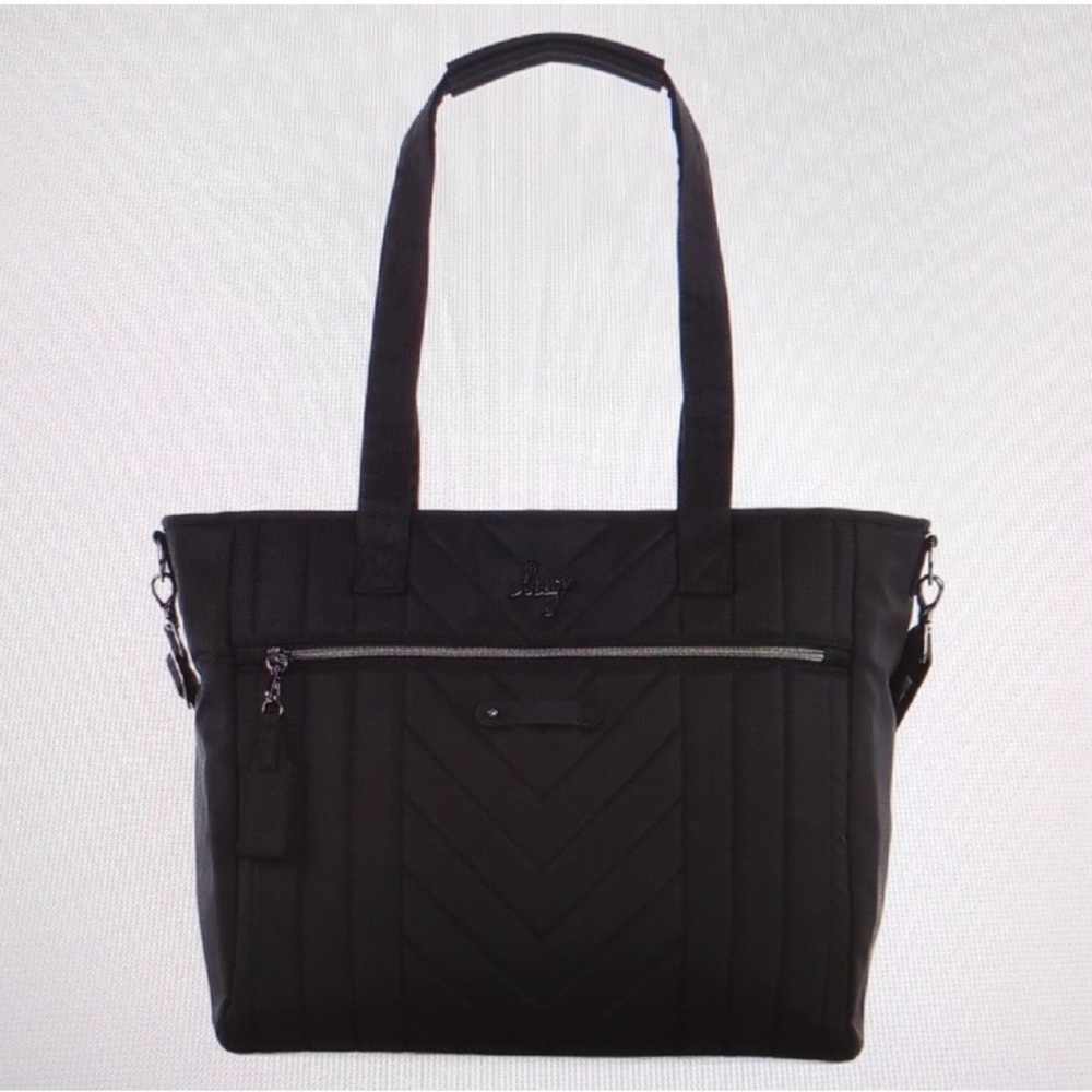 Lug Paddle Carry-All Tote - Brushed
Black - NWOT- UNICORN